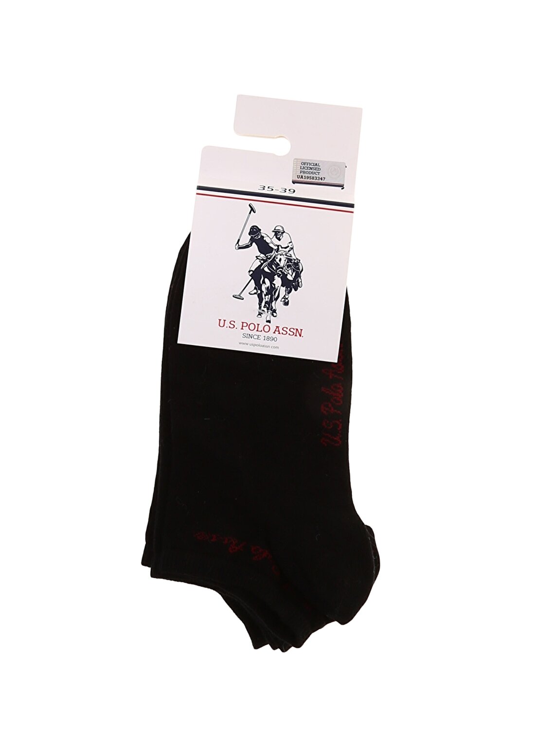 U.S. Polo Assn. Sneaker 2'Li Soket Çorap