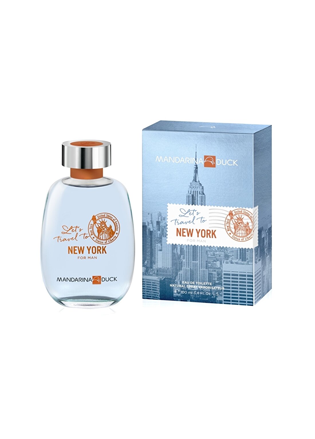 Mandarina Duck Let's Travel To NY Edt 100 Ml Erkek Parfüm