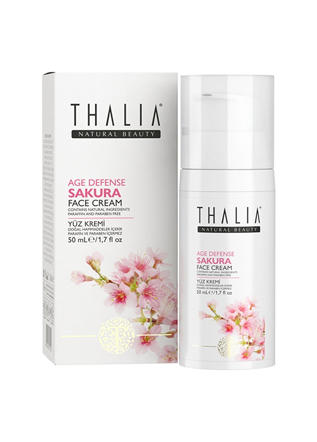 Thalia Sakura Özlü Yıpranma Karşıtı 50 Ml Yüz- El Kremi