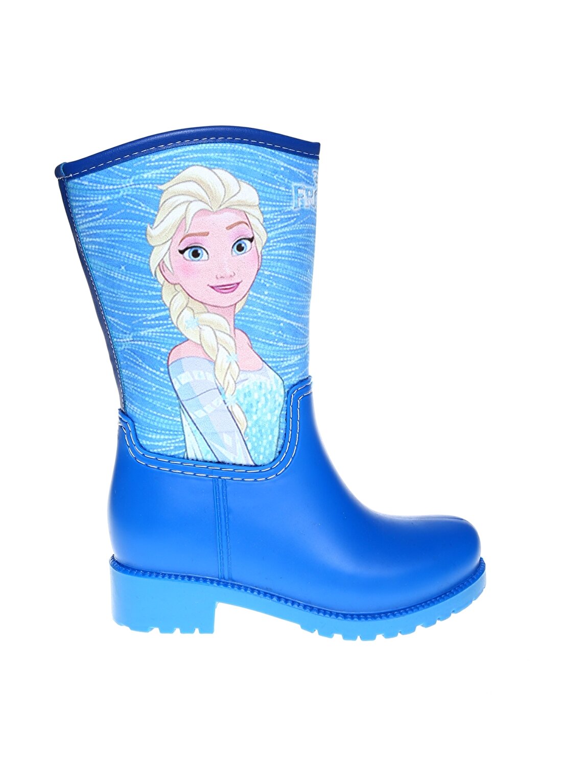 Gigi Disney Frozen Elsa Baskılı Mavi Kız Çocuk Çizme