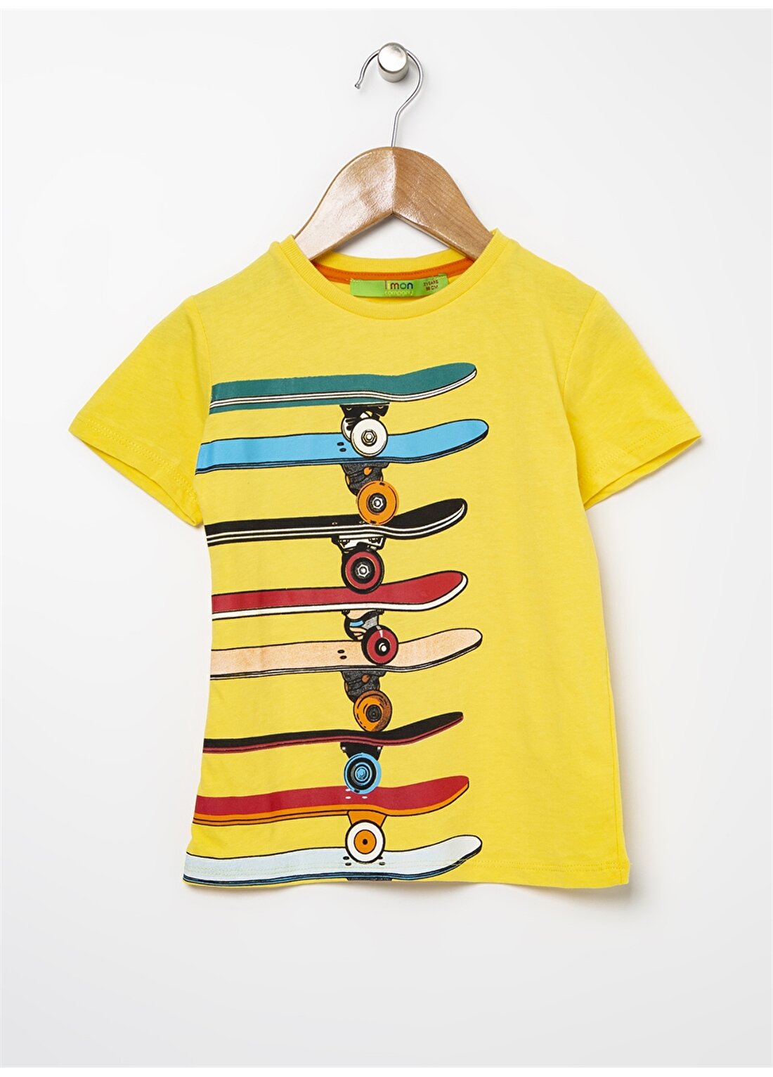 Limon Skateboy Sarı Erkek Çocuk T-Shirt