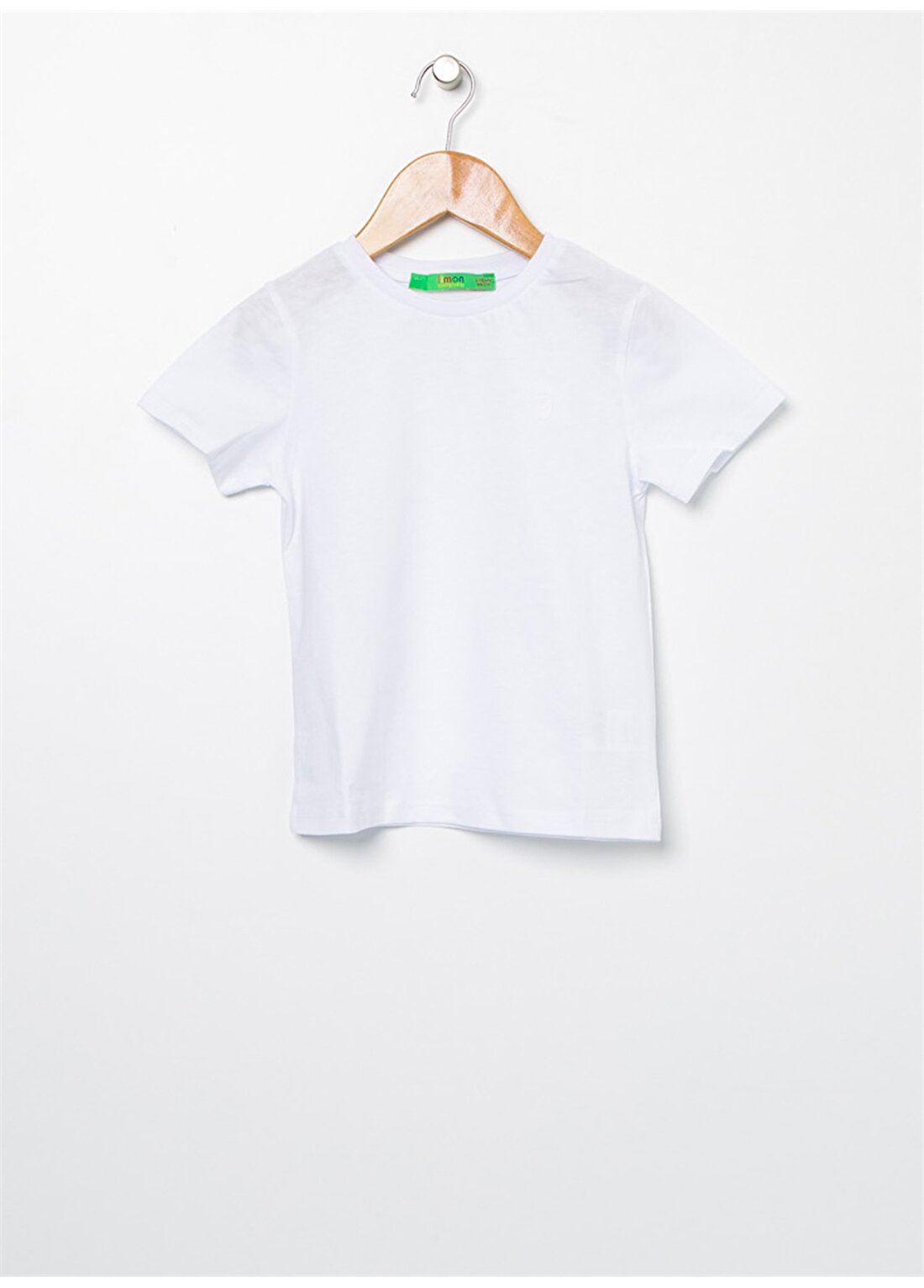 Limon Beyaz Erkek Çocuk T-Shirt