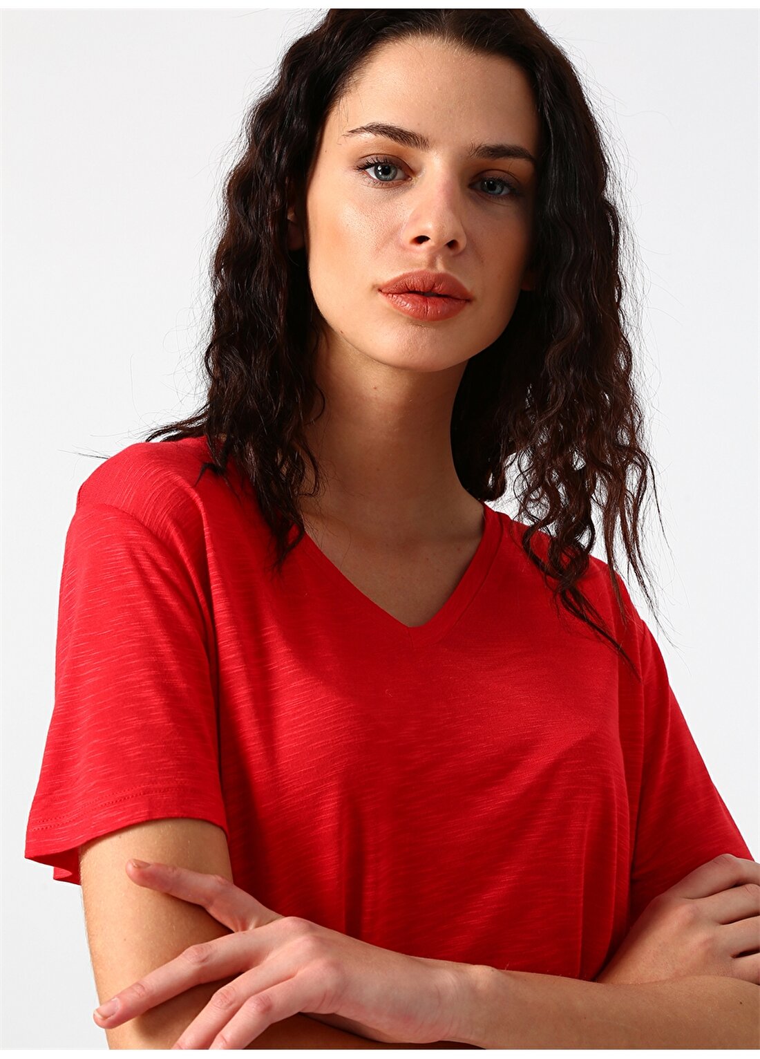Limon Kırmızı Kadın T-Shirt