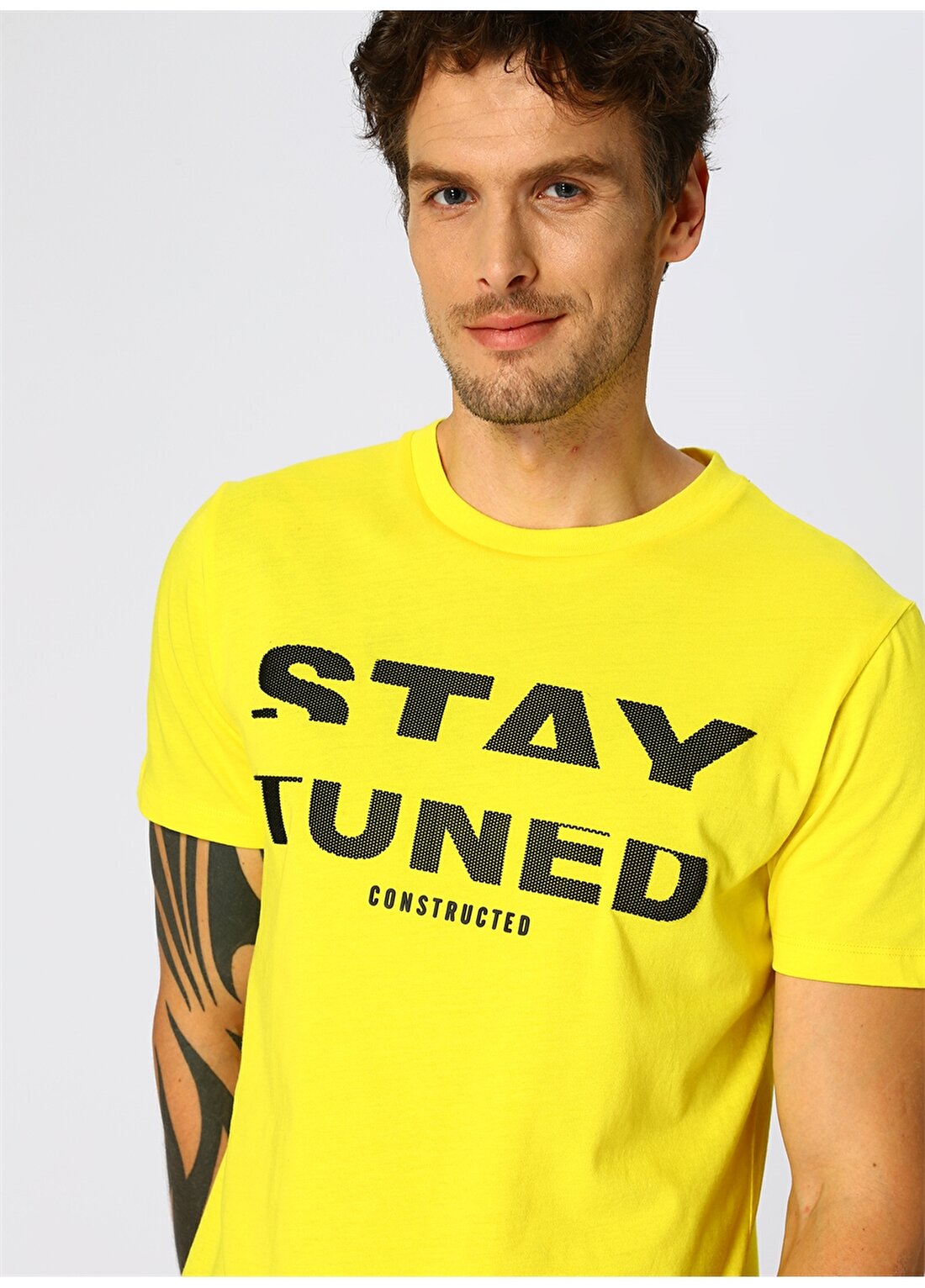 Fabrika Sarı T-Shirt