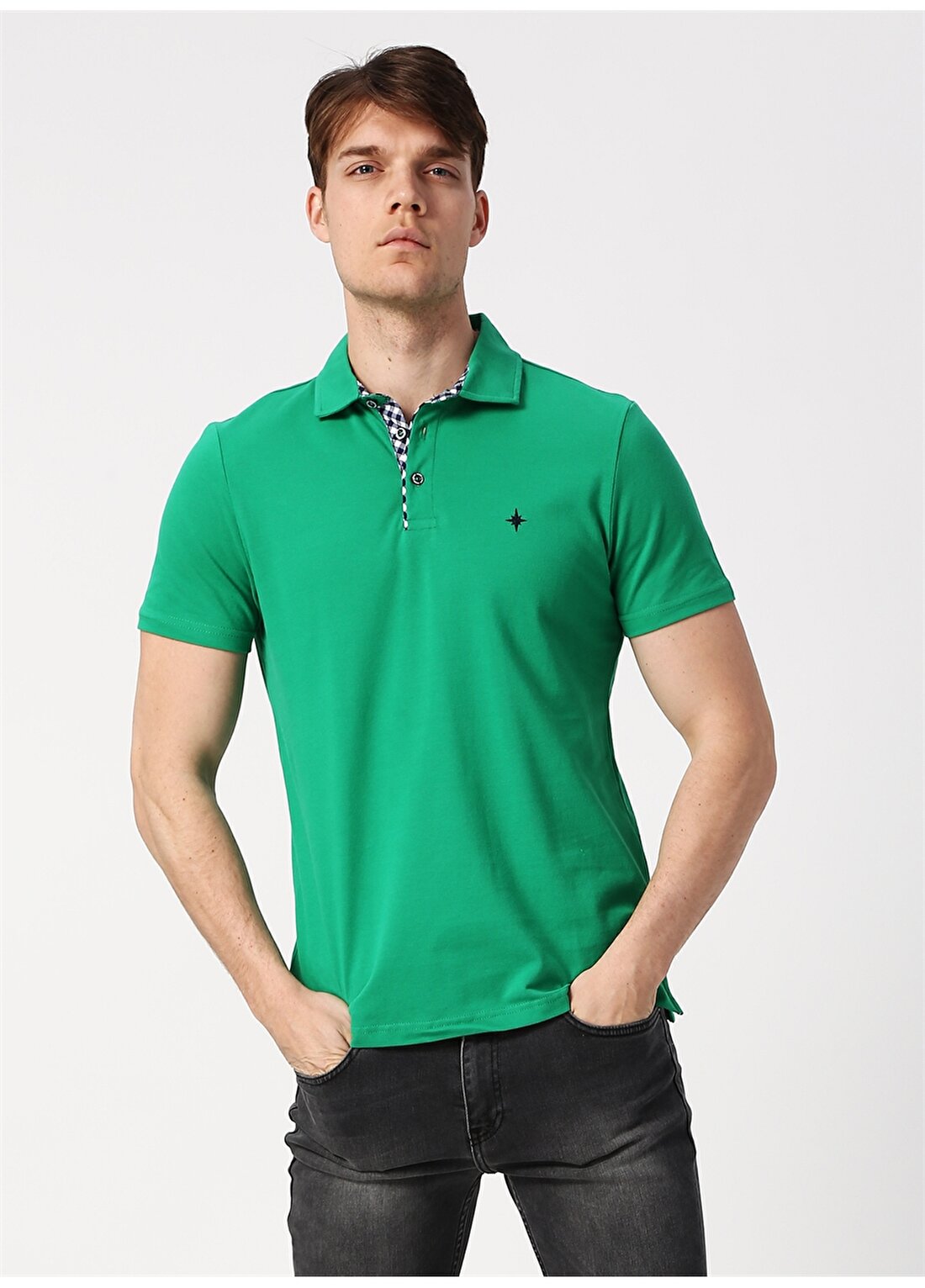 North Of Navy Yeşil Polo T-Shirt