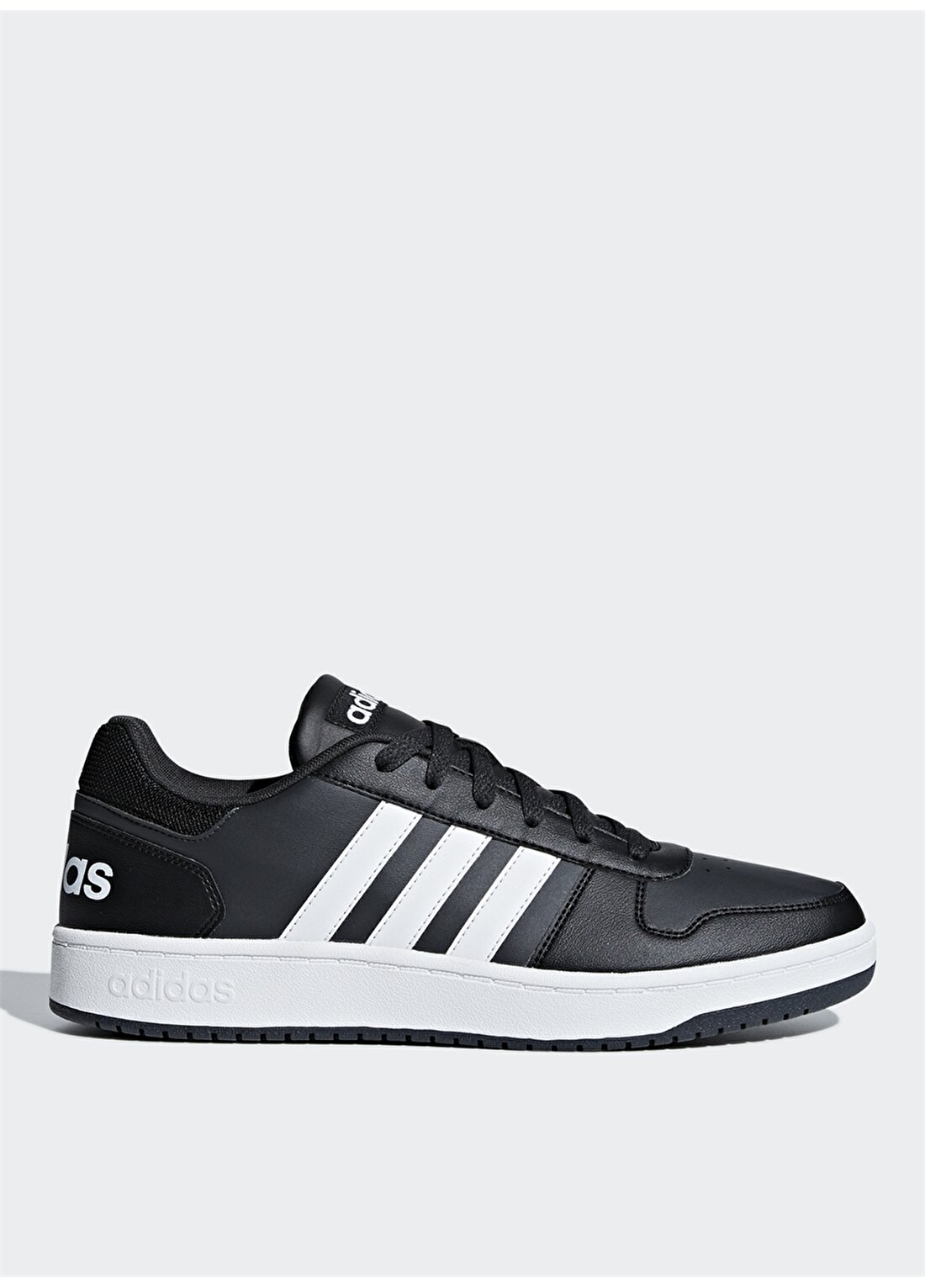 Adidas Siyah - Beyaz Erkek Lifestyle Ayakkabı B44699 HOOPS 2.0