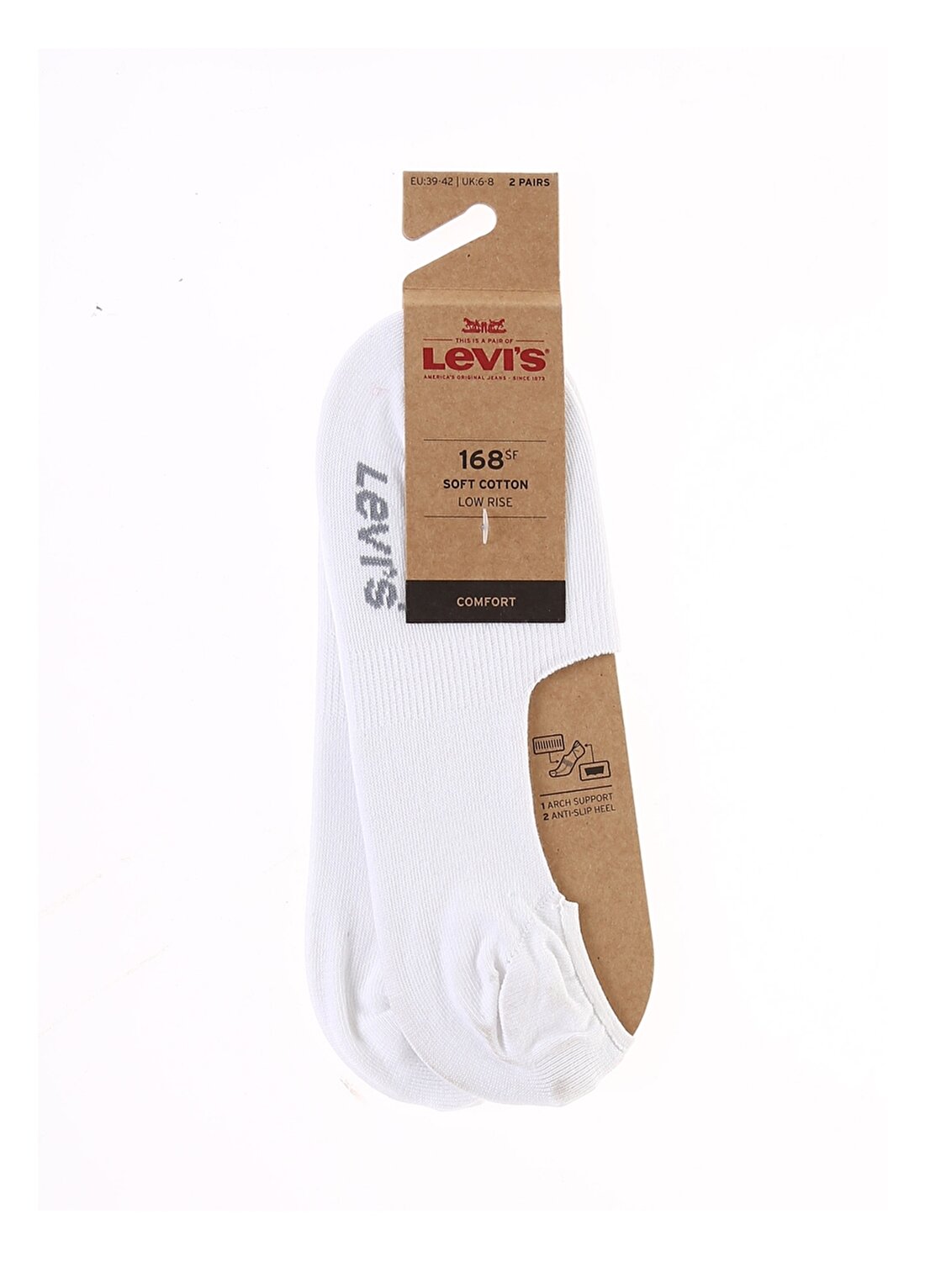Levis Beyaz Erkek Çorap