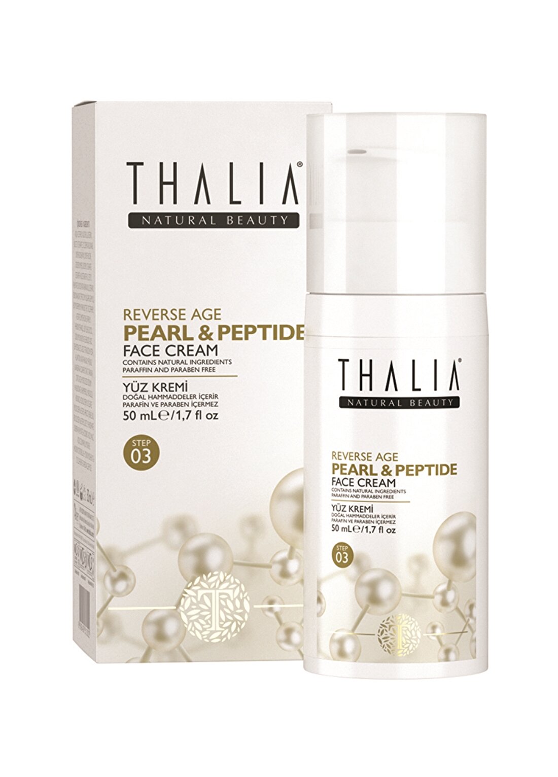 Thalia Pearl & Peptide Reverse Age Face50 Ml Step 3 Onarıcı Krem