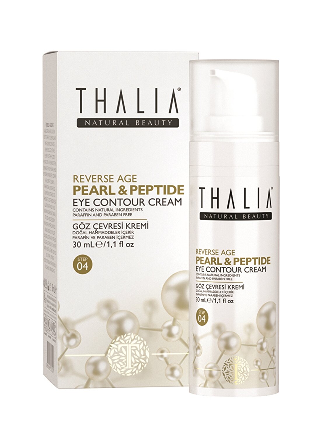 Thalia Pearl & Peptide Reverse Age Eye Contour 30 Ml Step 4 Göz Kremi