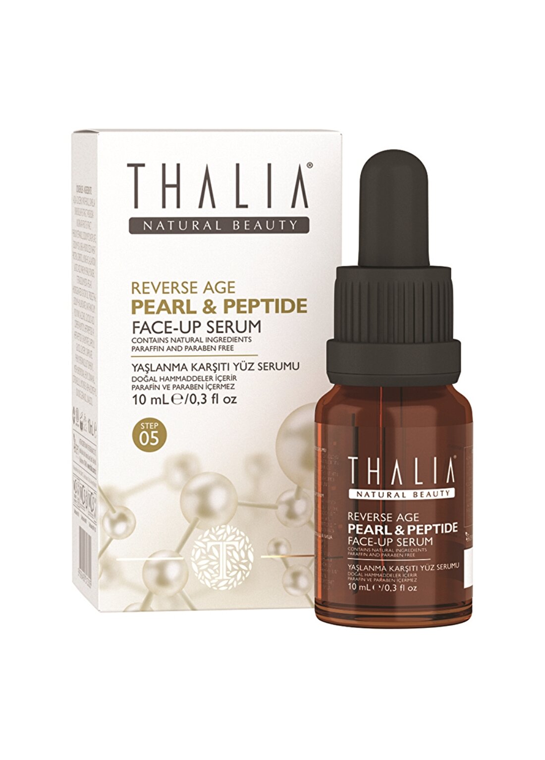 Thalia Pearl & Peptide Faceup Serum 10 Ml Step 5 Onarıcı Krem