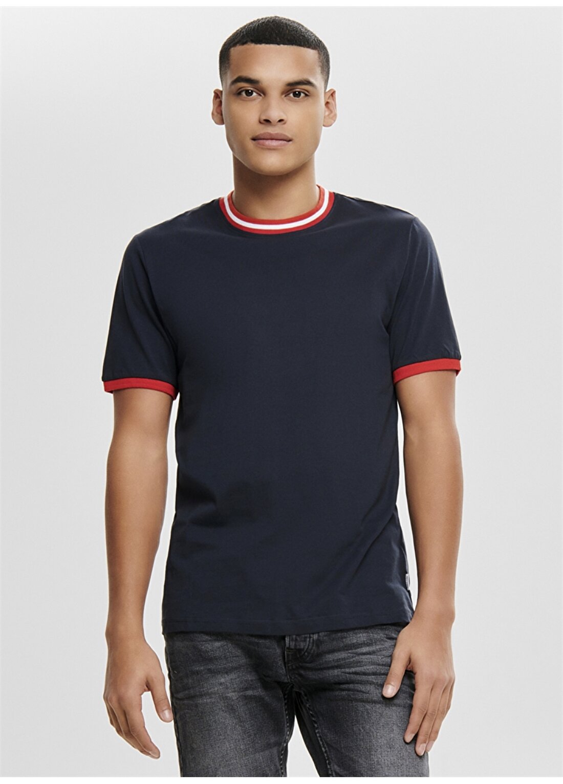 Only & Sons Lacivert T-Shirt