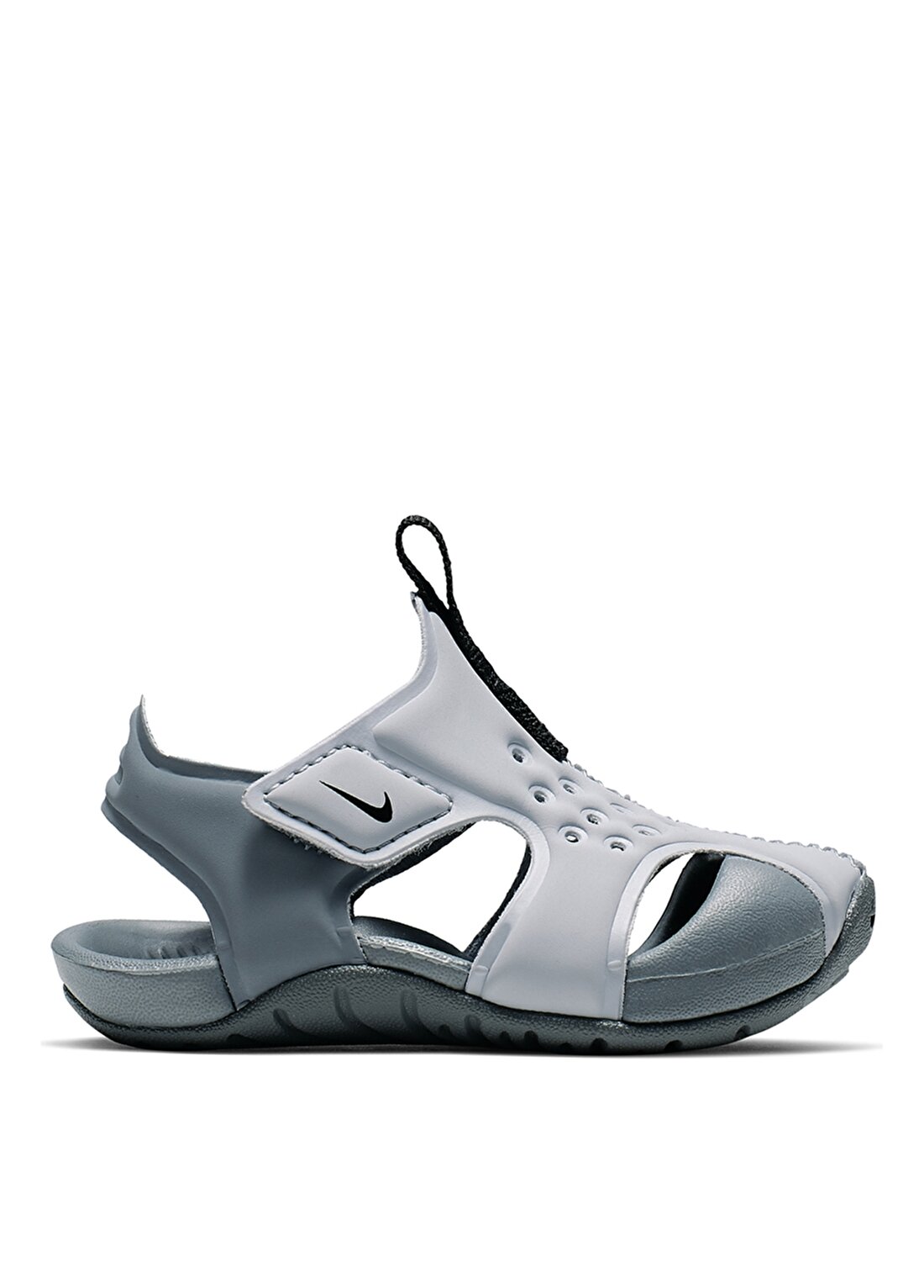 Nike Siyah - Gri - Gümüş Bebek Sandalet