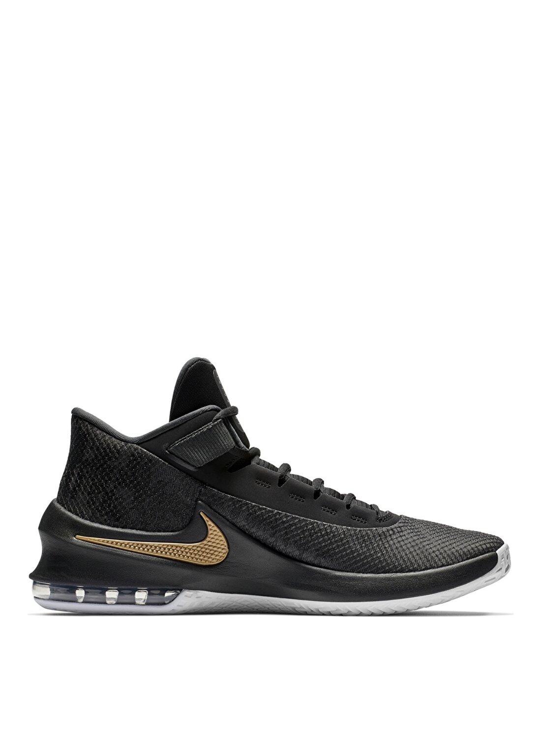 Nike Siyah - Gri - Gümüş Erkek Basketbol Ayakkabısı