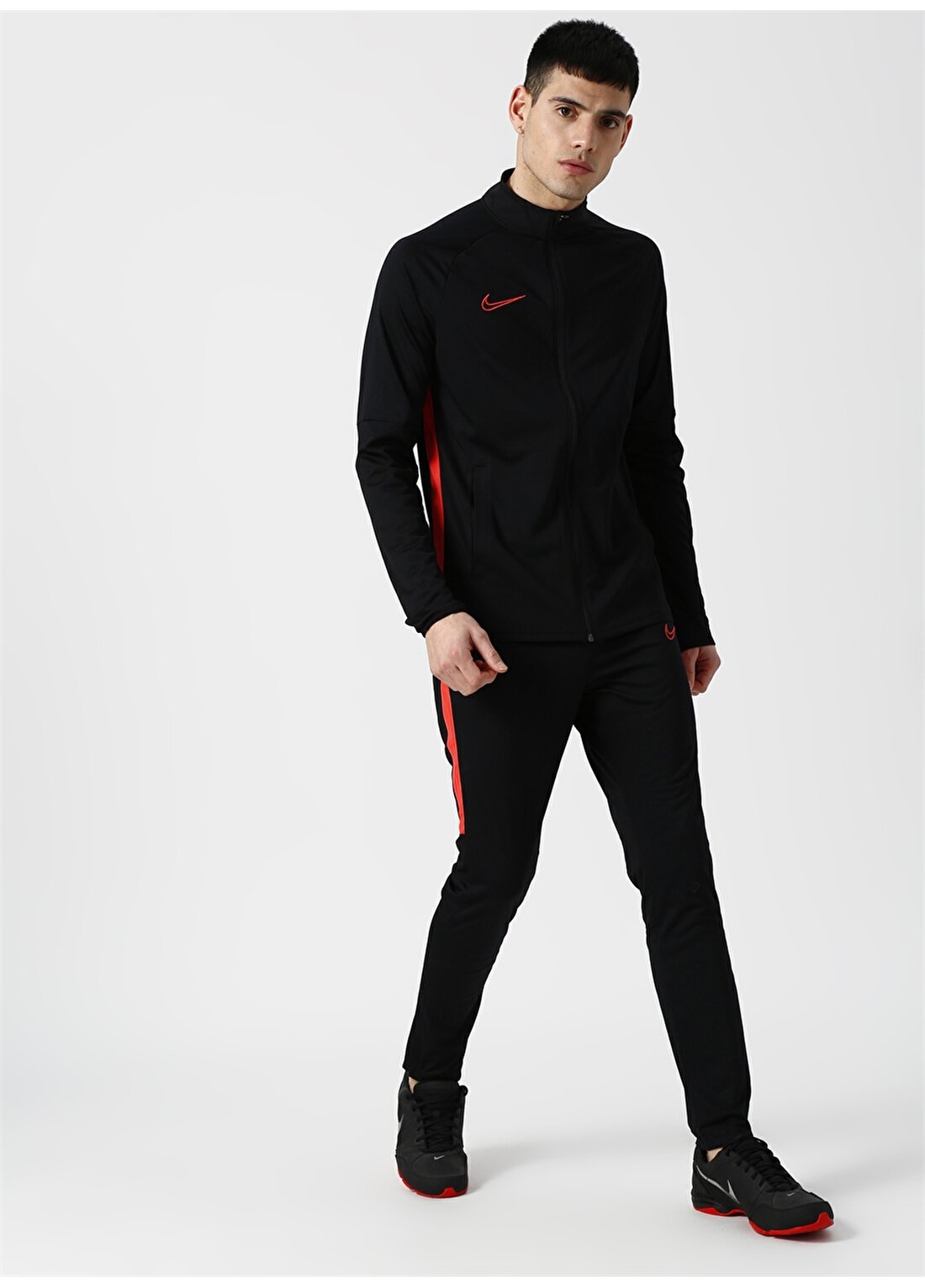 Nike Siyah - Gri - Gümüş Erkek Eşofman Takımı