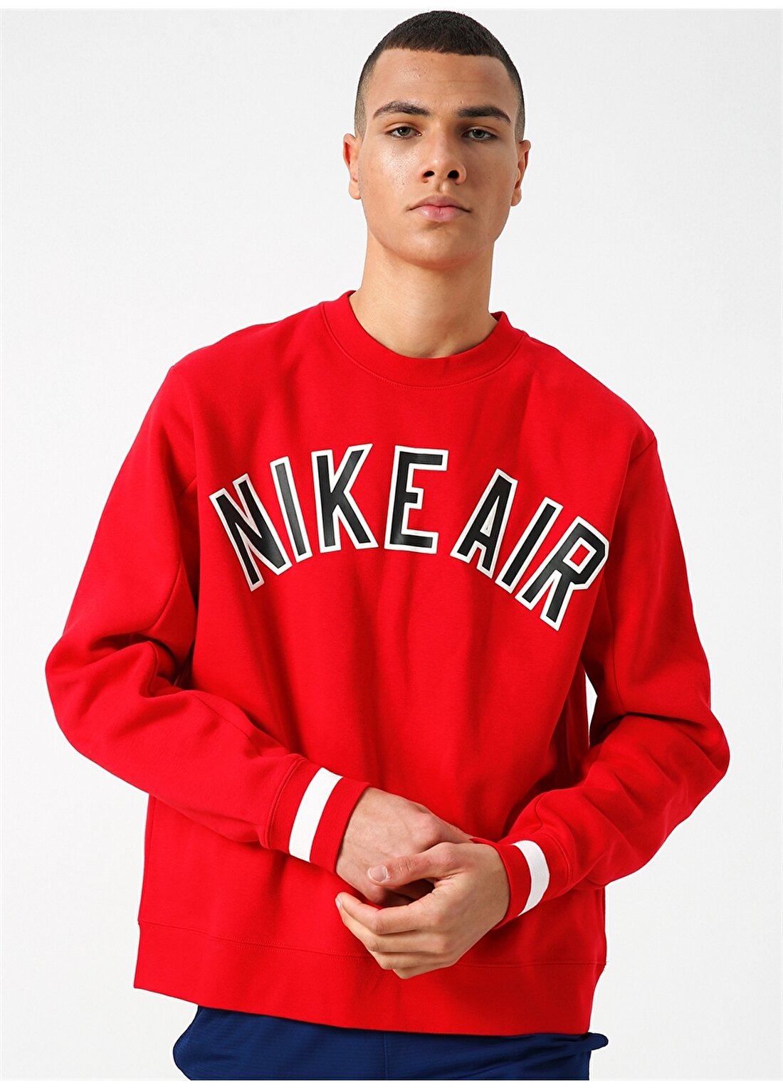 Nike Kırmızı - Pembe Erkek Sweatshırt