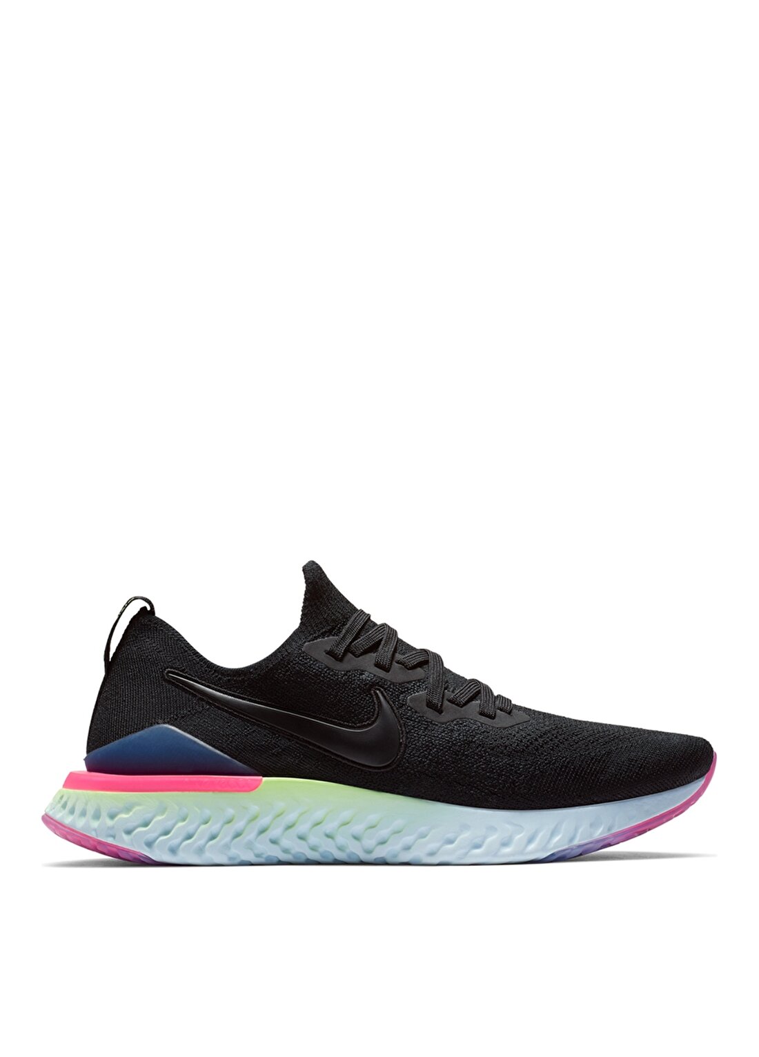 Nike Siyah - Gri - Gümüş Erkek Koşu Ayakkabısı