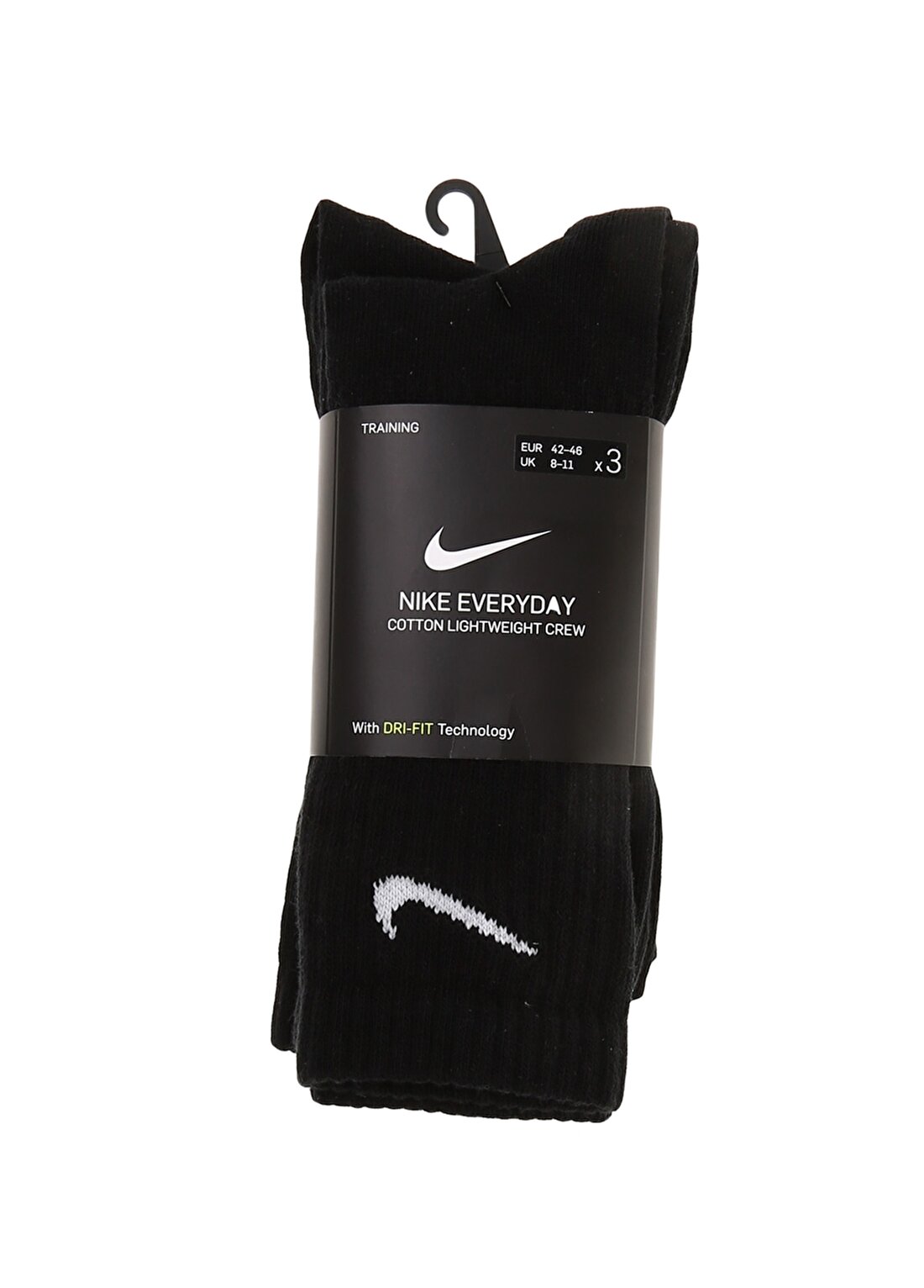 Nike Siyah - Gri - Gümüş Erkek Spor Çorap SX7676-010