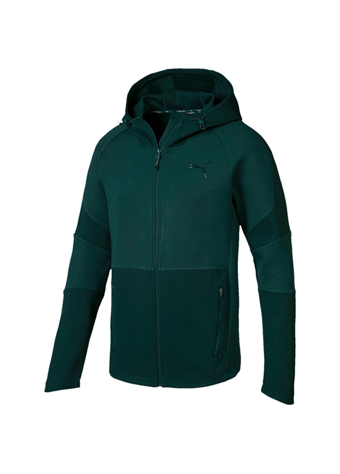 Puma Yeşil Erkek Zip Ceket