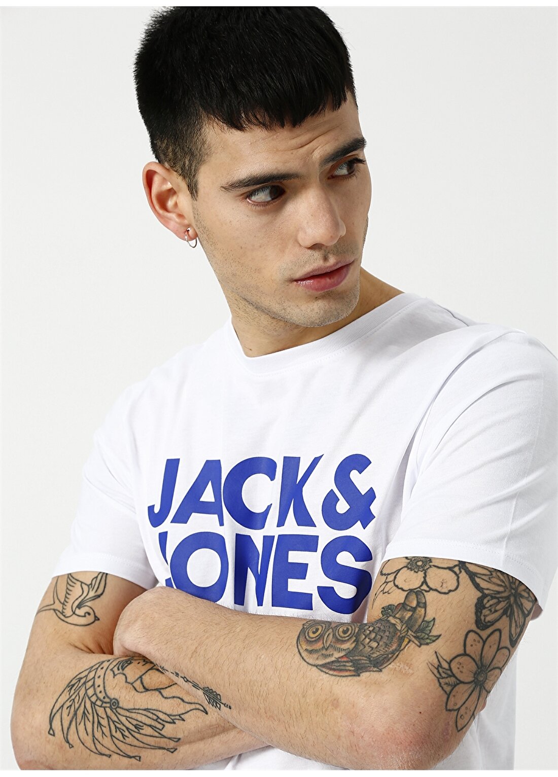 Jack & Jones 12151955 Beyaz T-Shirt