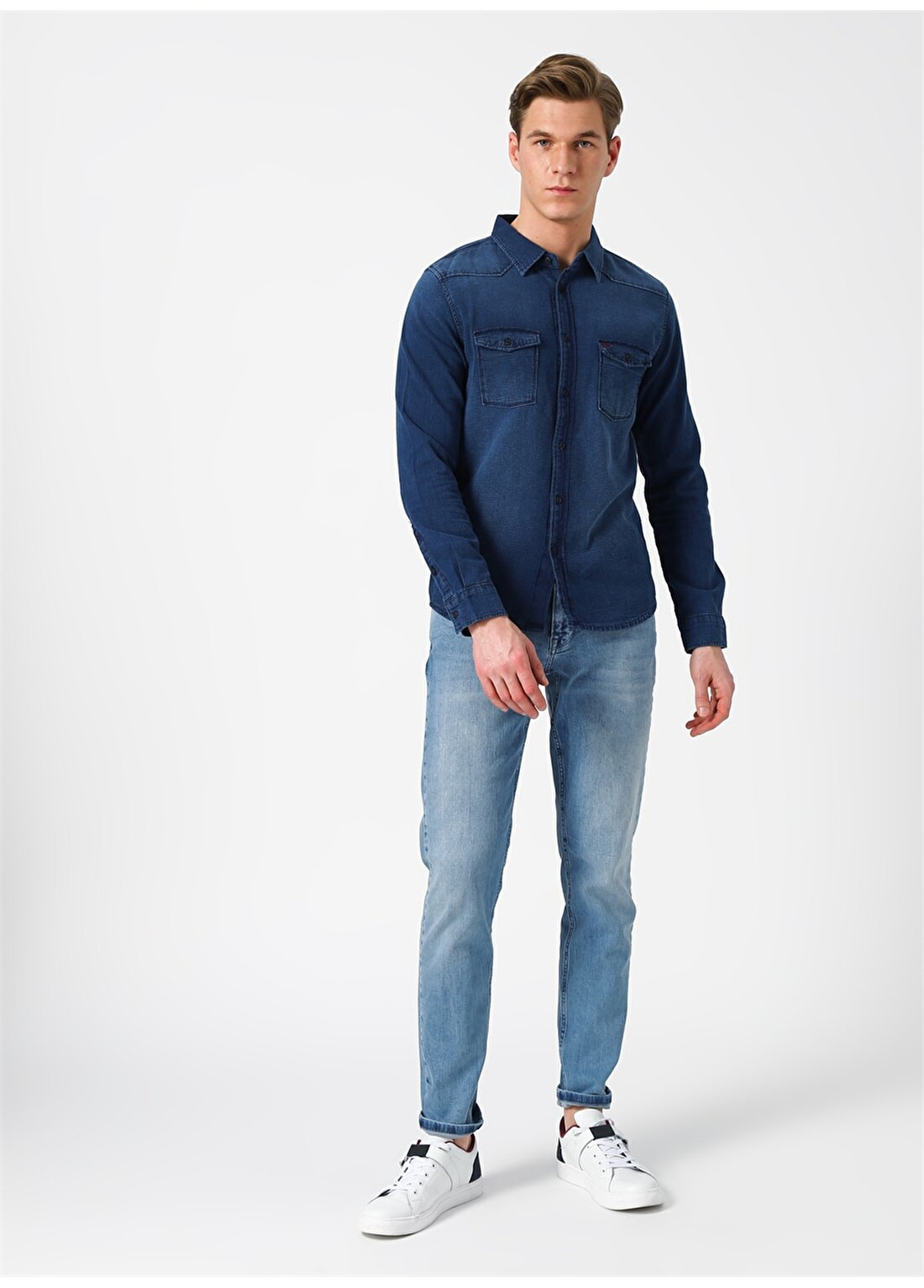 Lee Cooper Mavi Denim Pantolon