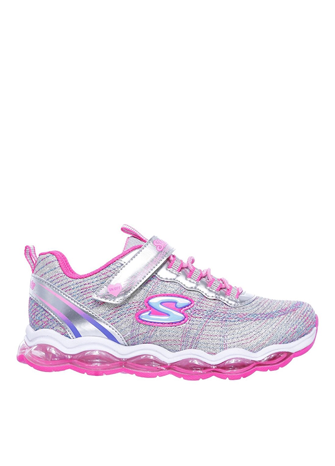 Skechers Gümüş - Pembe Kız Çocuk Yürüyüş Ayakkabısı