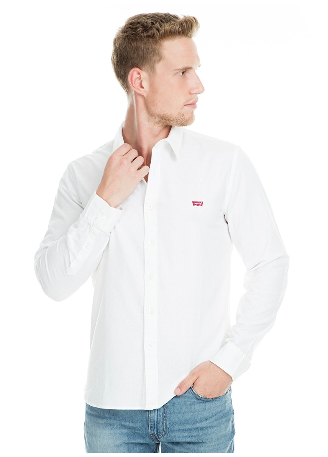 Levis Ls Battery Hm Shirt White Gömlek