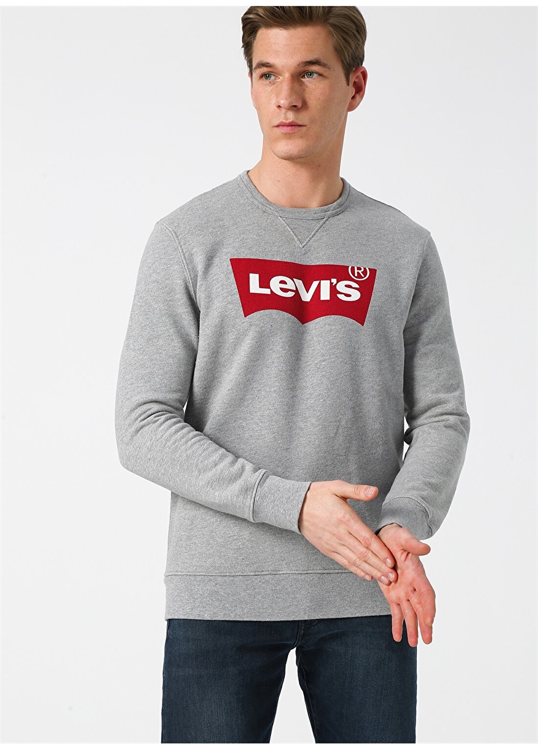 Levis 17895-0079 Graphic Crew B Add Crew Sweatshirt