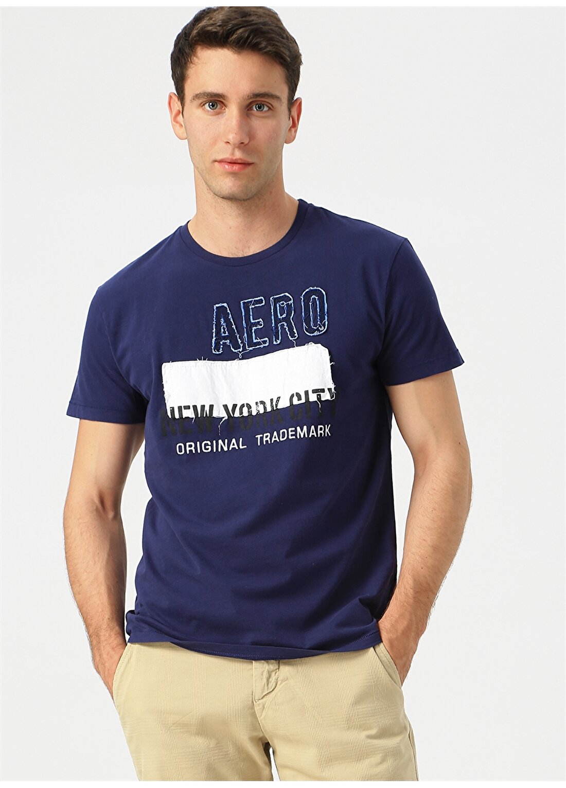 Aeropostale Lacivert T-Shirt