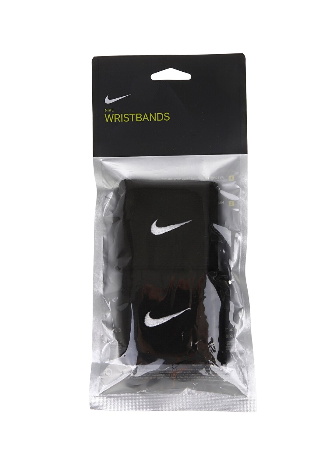 Nike Aksesuar Beyaz - Siyah Sporcu Bilekliği