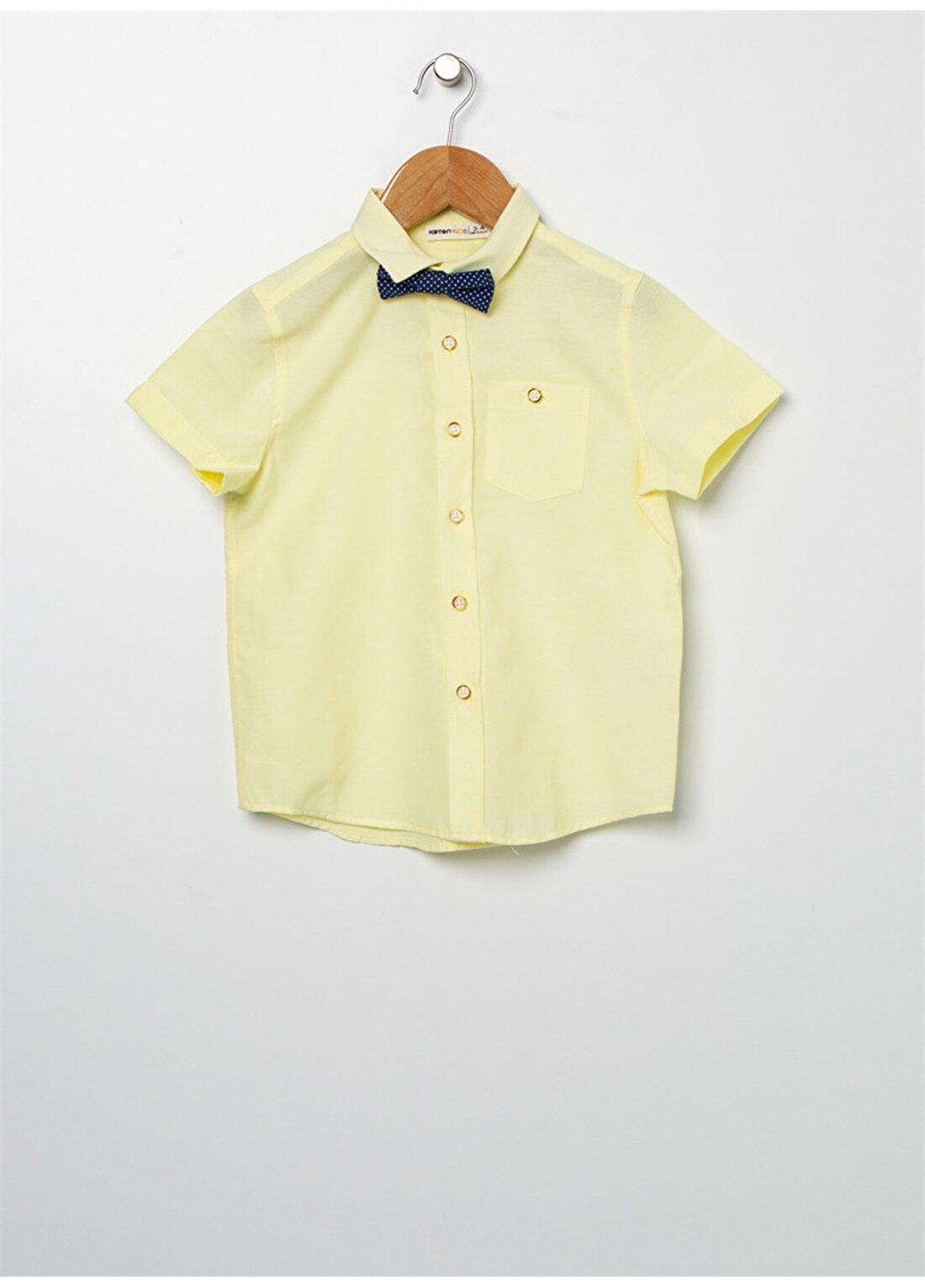 Koton Papyonlu Sarı Gömlek