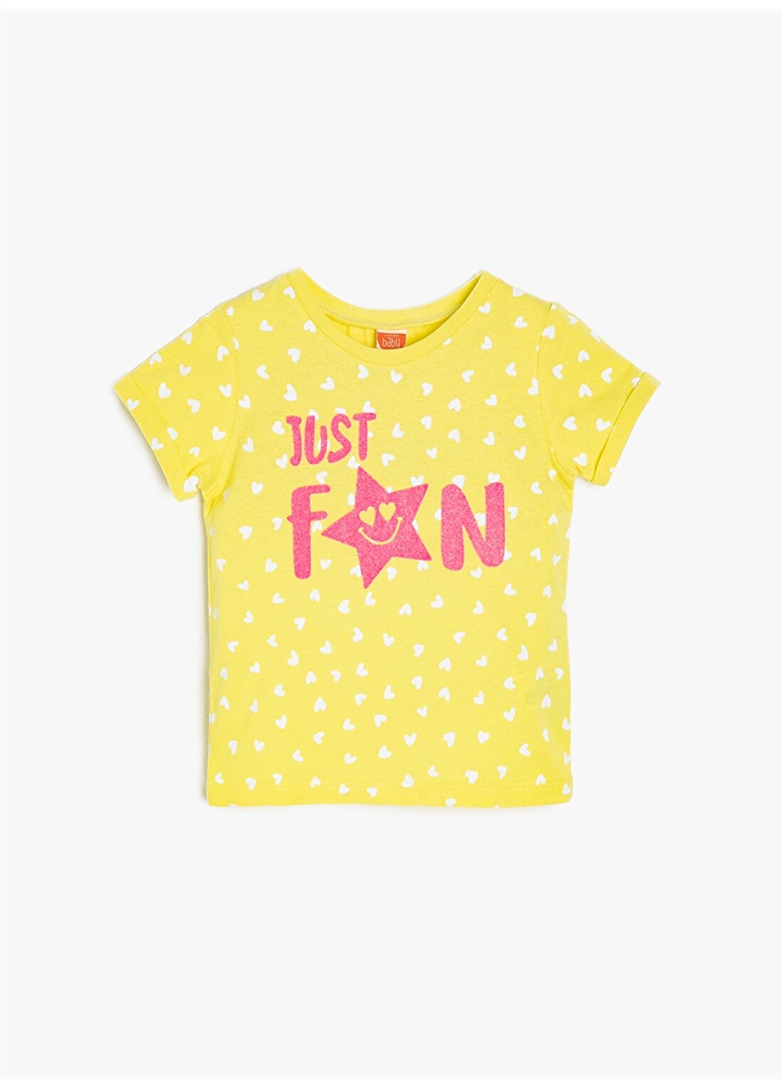 Koton Sarı Kız Bebek T-Shirt 9YMG19071OK