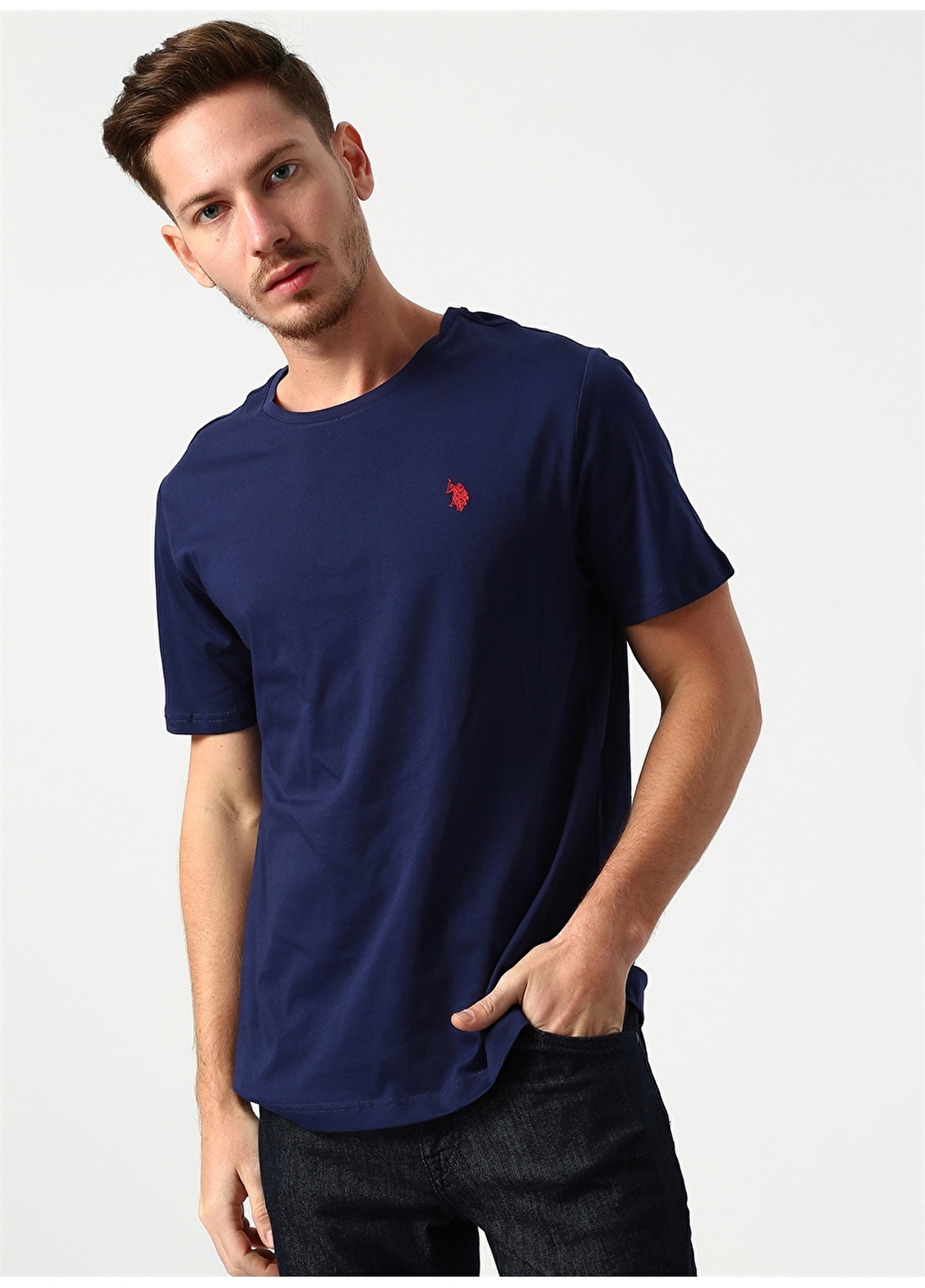 U.S. Polo Assn. Lacivert Erkek T-Shirt