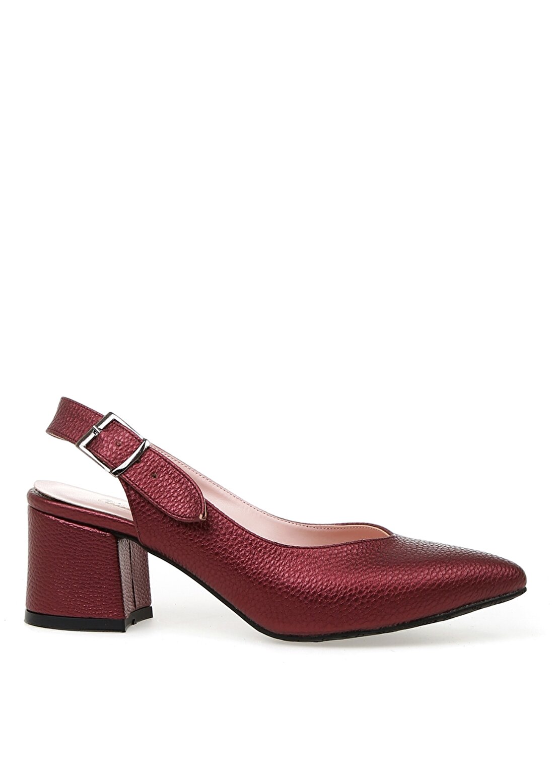 Pierre Cardin 54060 Yazlık Bordo Kadın Topuklu Ayakkabı