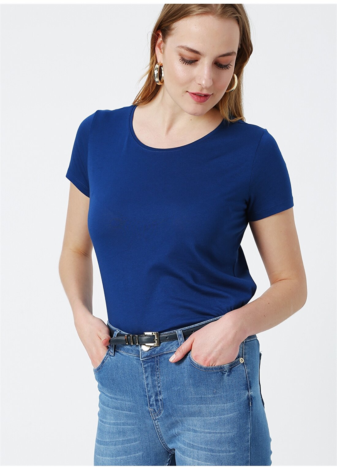 Pierre Cardin Lacivert Kadın T-Shirt G022SZ011.762228