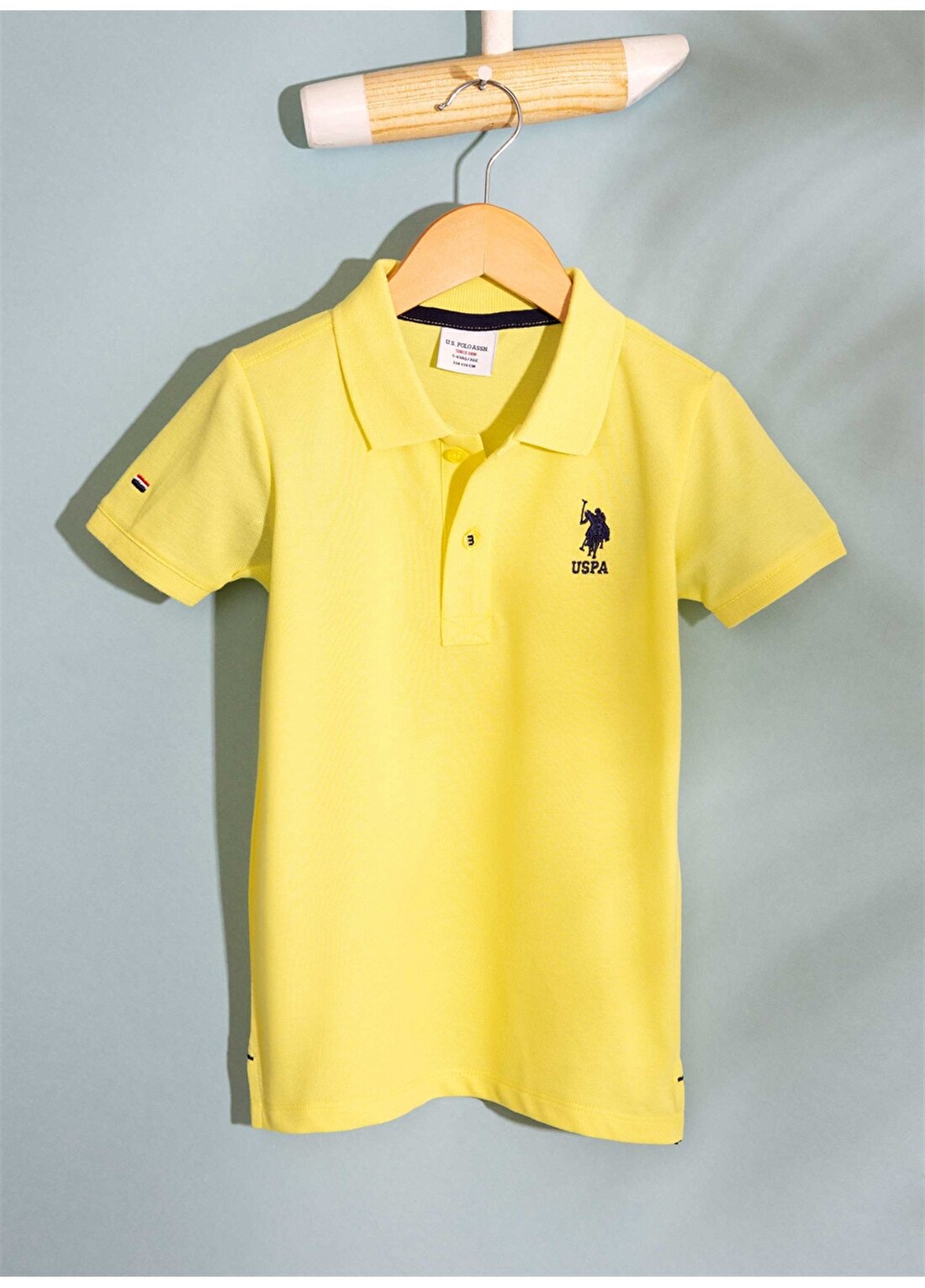 U.S. Polo Assn. Limon Rengi Erkek Çocukt-Shirt