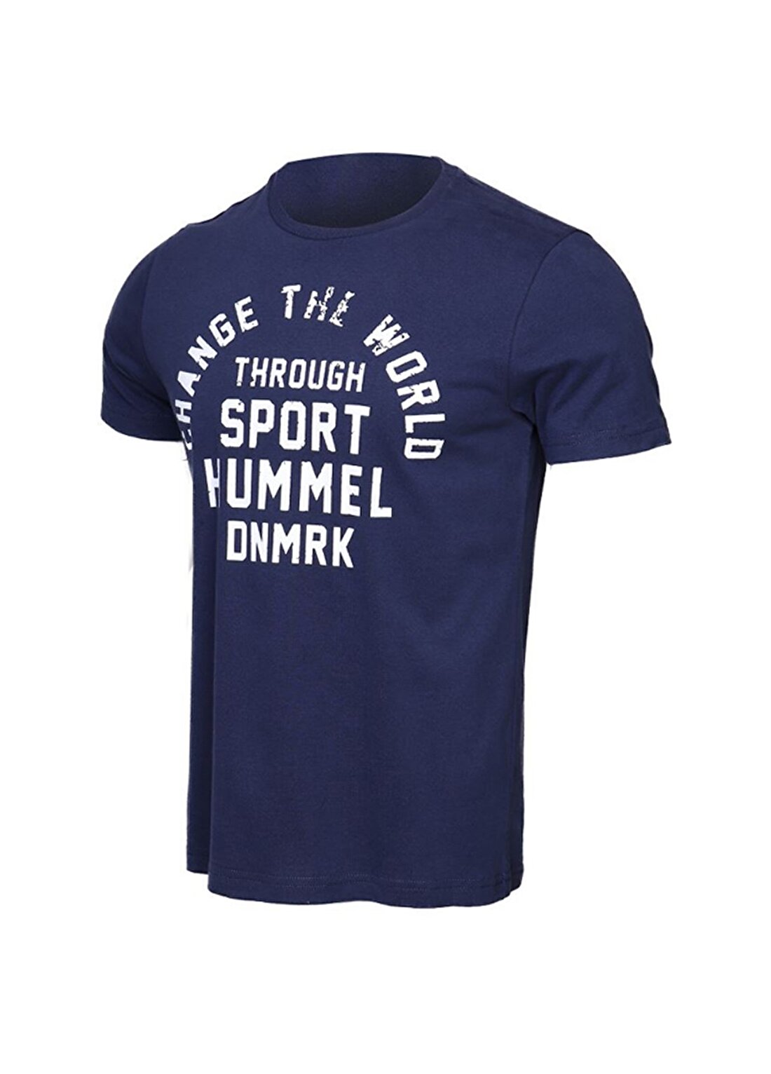Hummel Hmlfaun T-Shirt S/S Lacivert Erkek T-Shirt