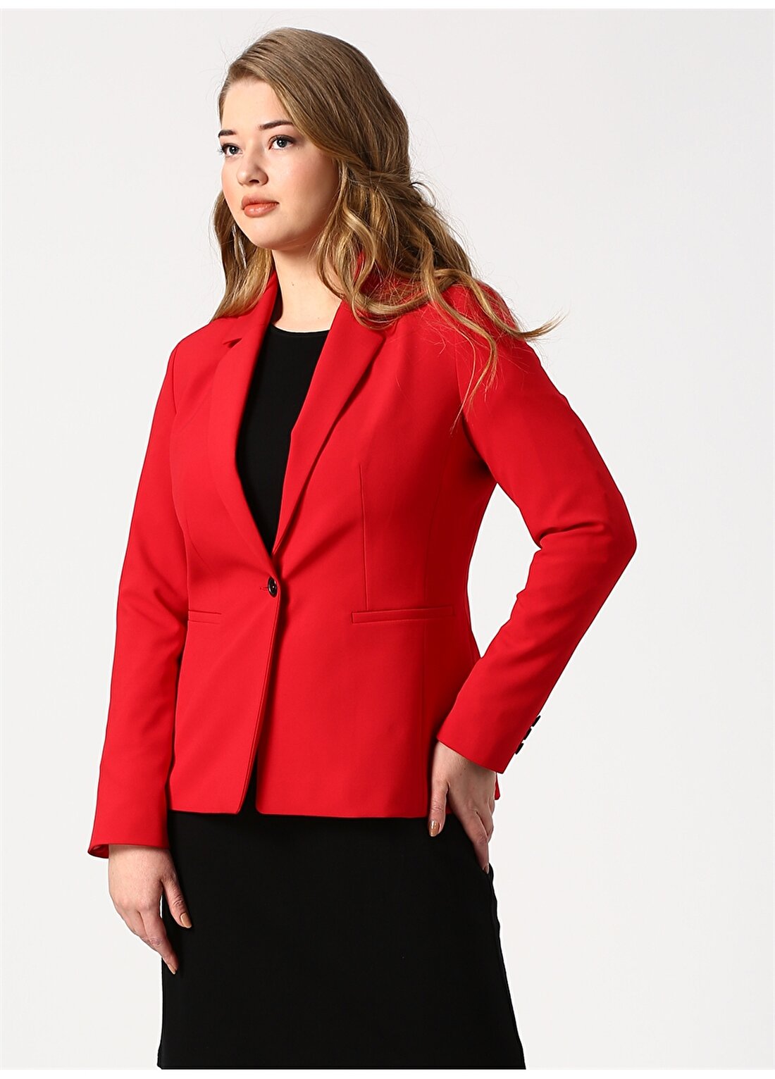 Ekol Kırmızı Kadın Ceket