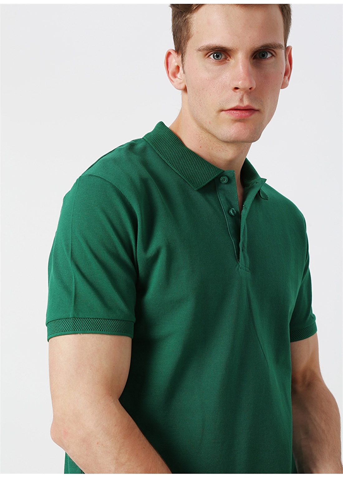 Altınyıldız Classic Polo Yaka Yeşil T-Shirt