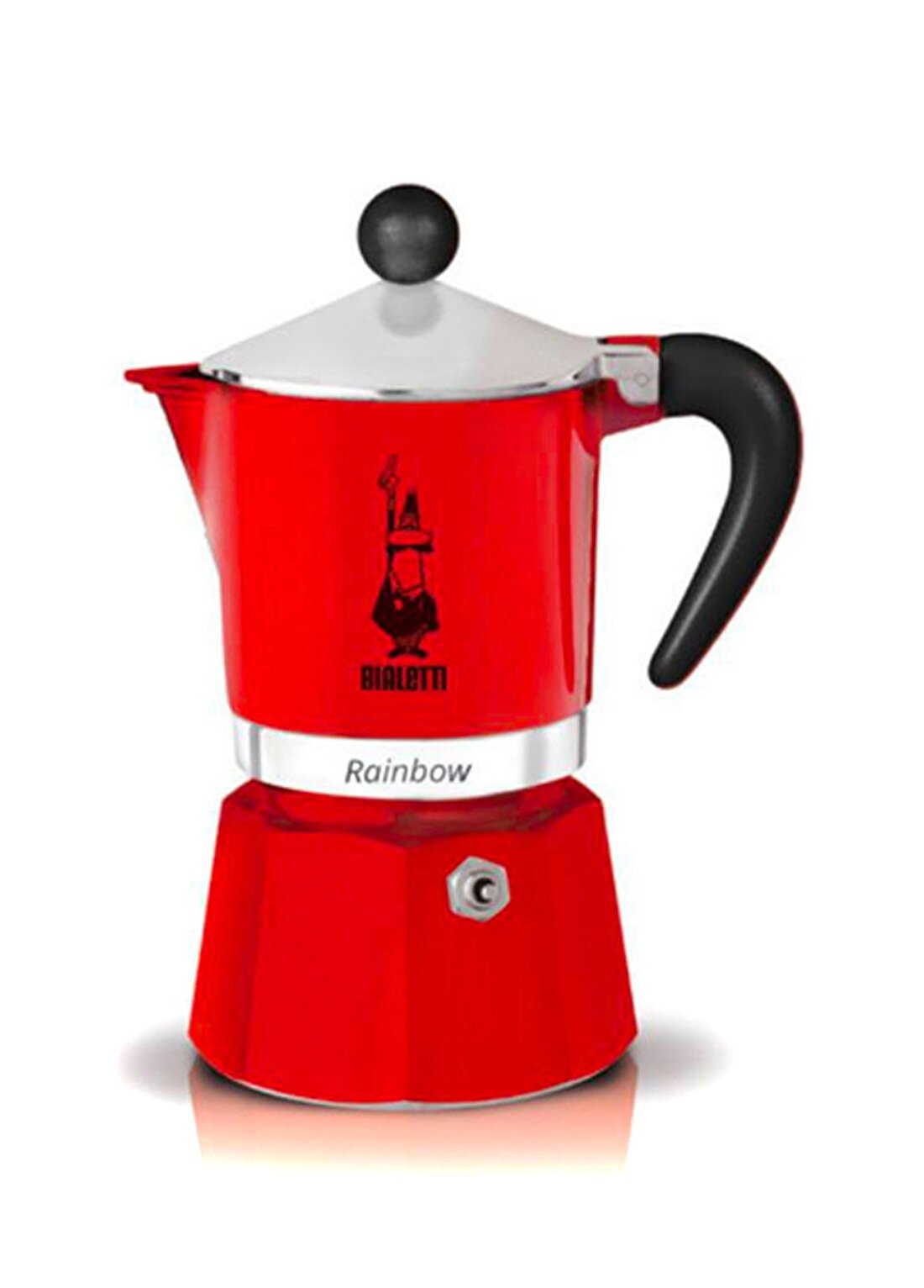 Bialetti Rainbow 1 Cup Rossa French Press