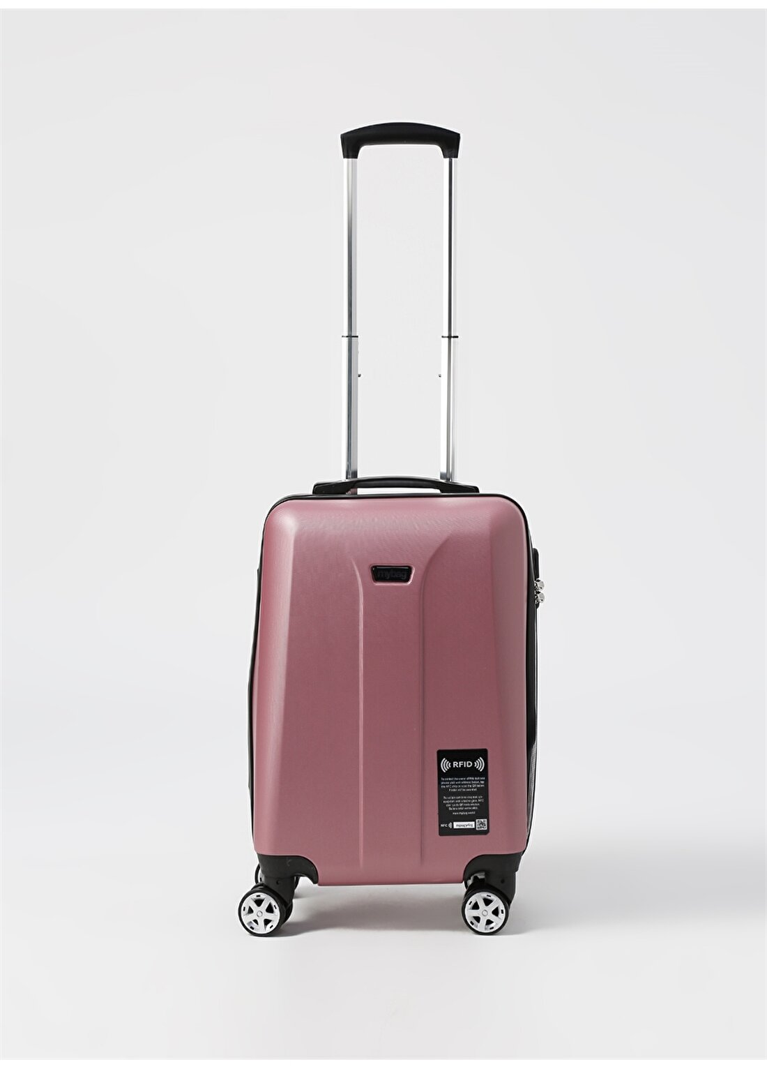 My Bag Smart Rfıd Luggage Rose S Çekçekli Sert Valiz