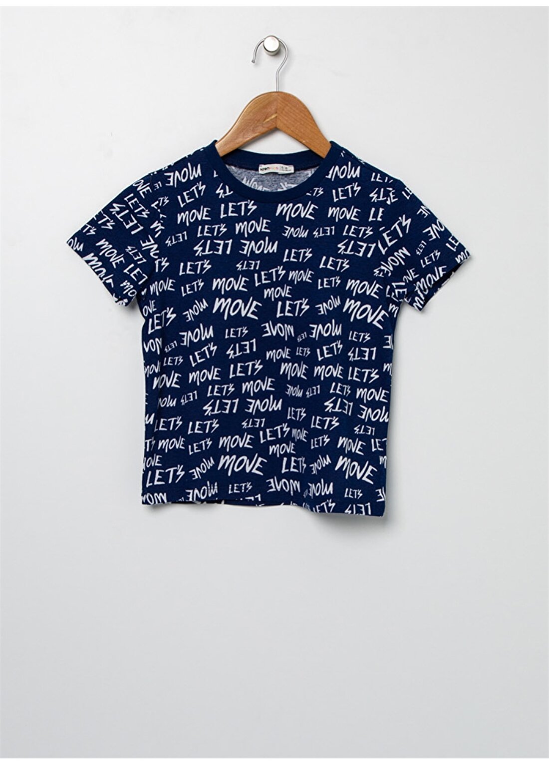 Koton Yazılı Lacivert T-Shirt
