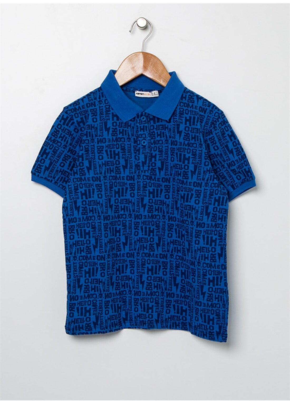 Koton Polo Yaka Lacivert T-Shirt