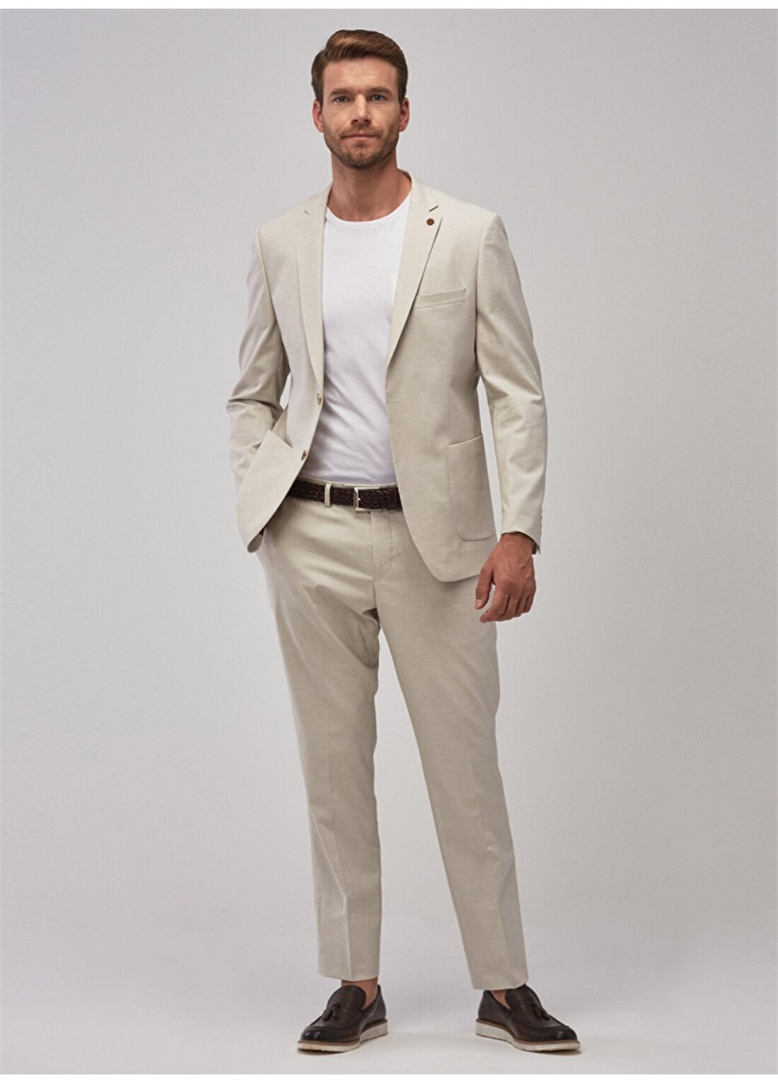 Altinyildiz Classic 4A3019200204 Taş Erkek Takım Elbise