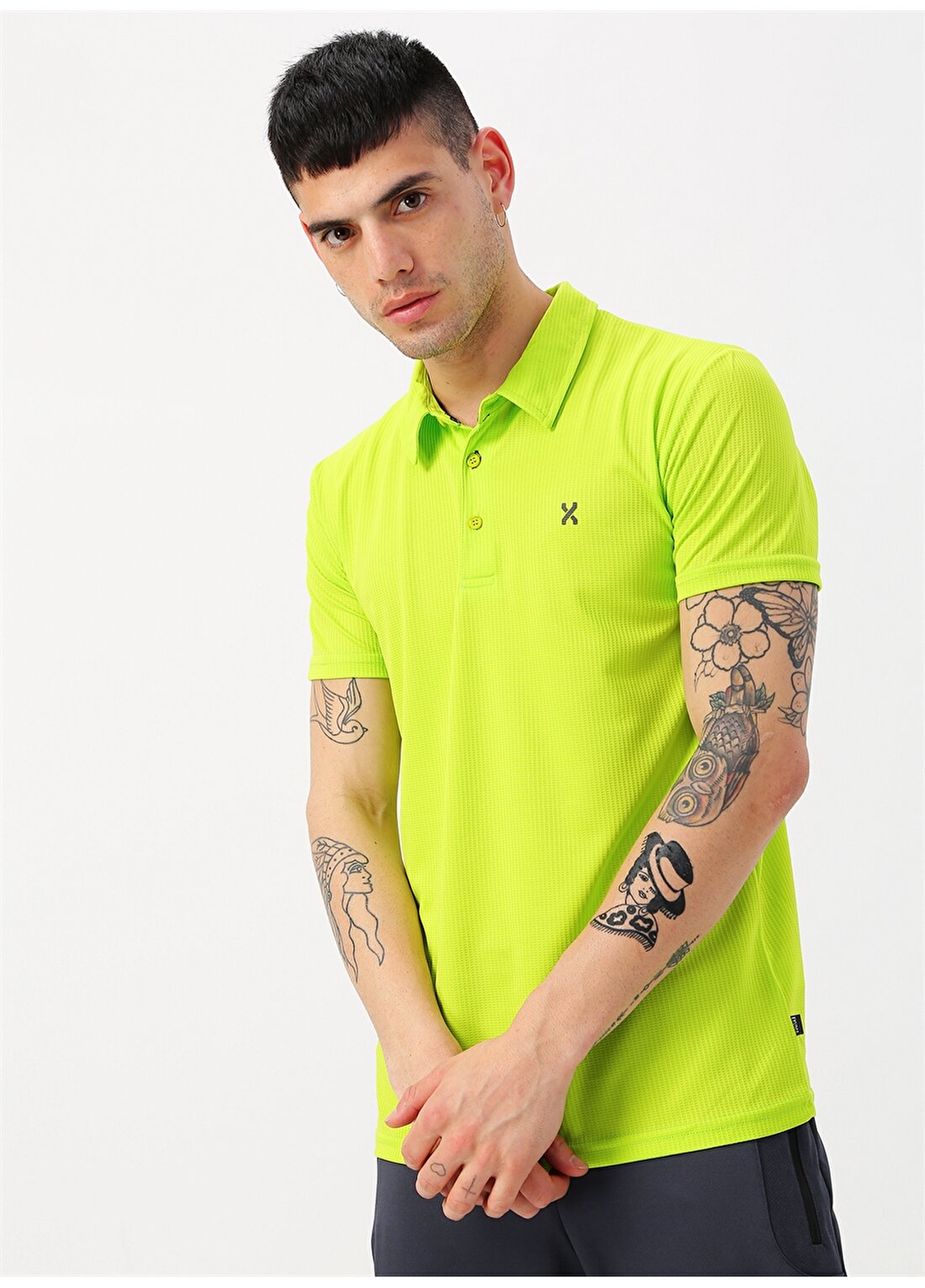 Exuma Polo Yaka Lime Polo T-Shirt
