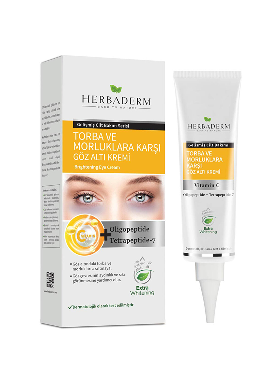 Herbaderm 15 ml Göz Kremi