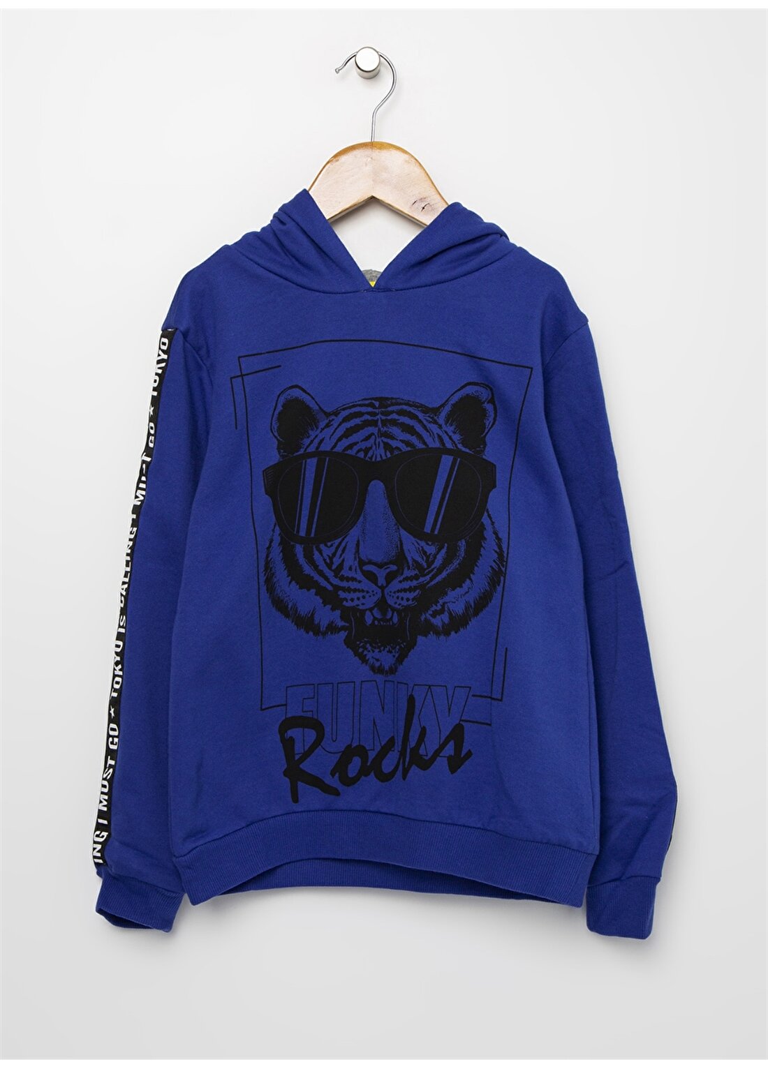 Funky Rocks Lacivert Sweatshirt