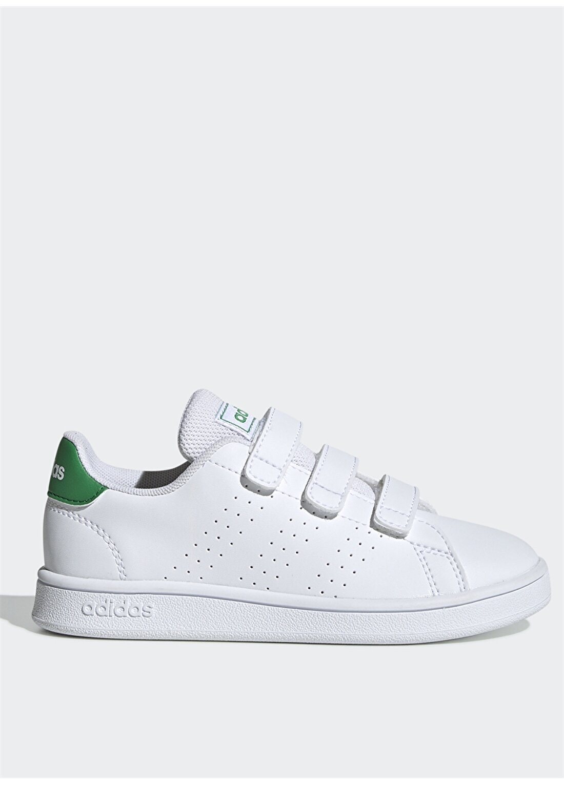 Adidas EF0223 Advantage C Beyaz-Yeşil Çocuk Yürüyüş Ayakkabısı