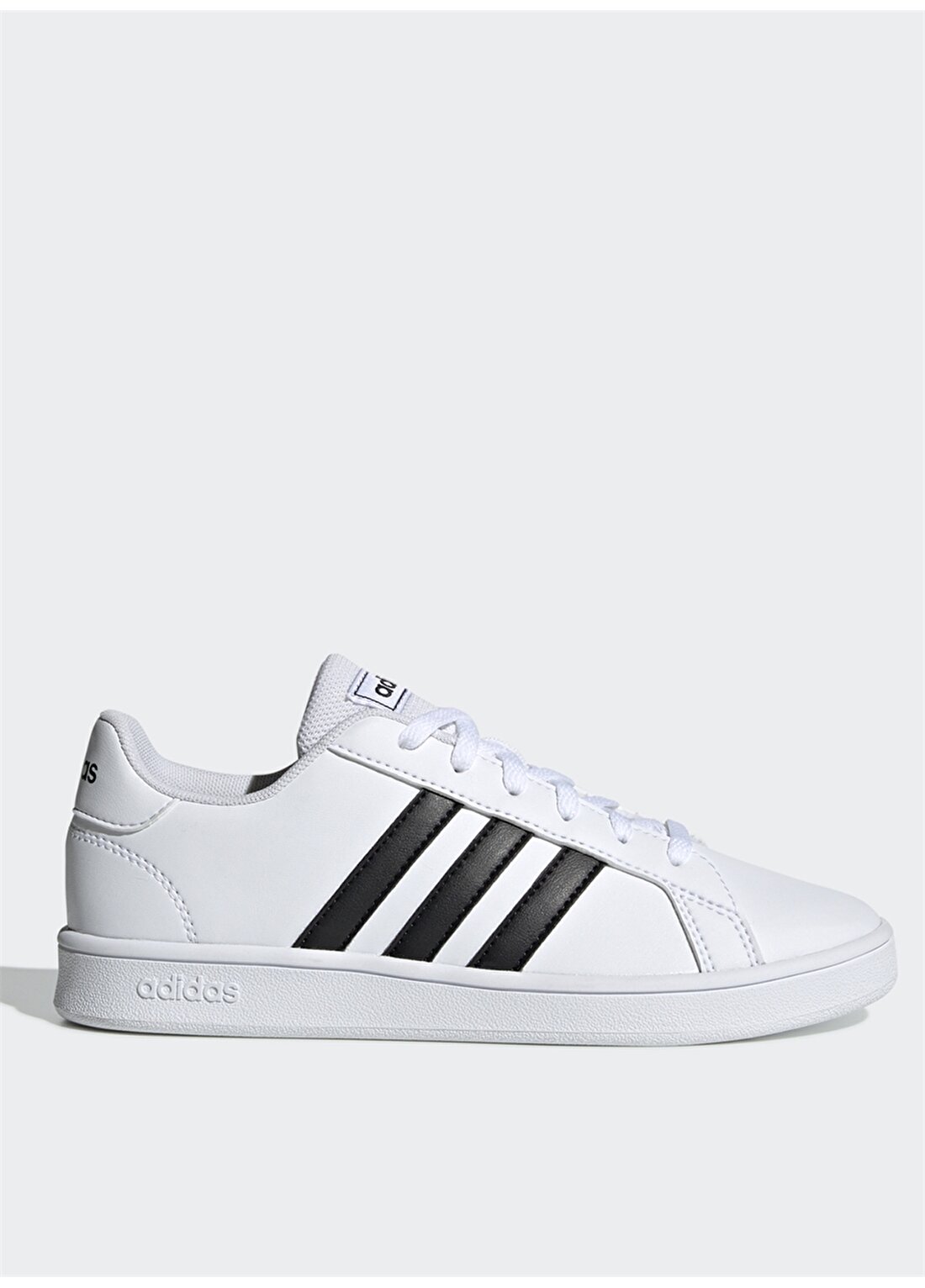 Adidas EF0103 Grand Court K Siyah-Beyaz Çocuk Yürüyüş Ayakkabısı