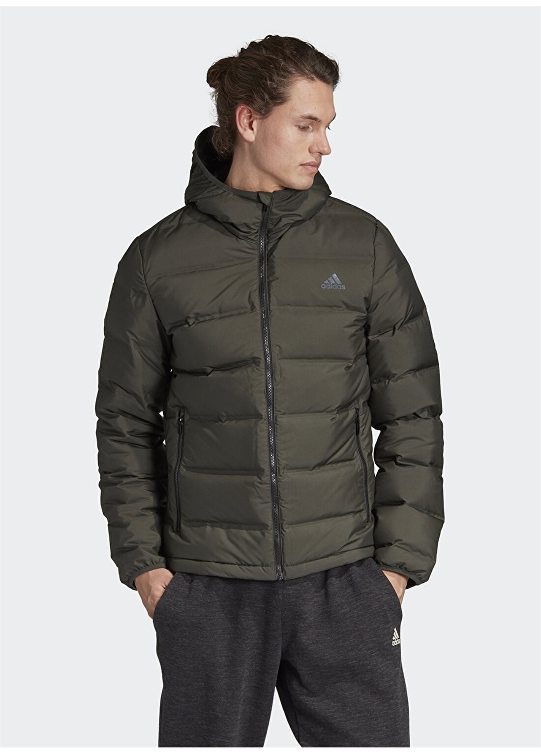 Adidas DZ1427 Helionic Hooded Down Mont
