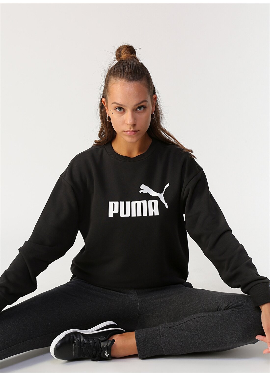 Puma Ess Logo Crew Sweat TR Sweatshirt